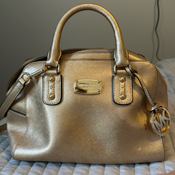 Gold MK purse - Picture 1 of 5
